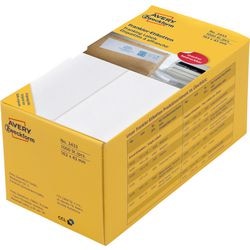 Etiquettes d'affranchissement avery zweckform 3433 blanc