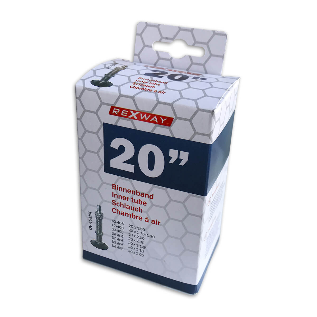 Rexway Bicycle Binnenband 20 pouces DV