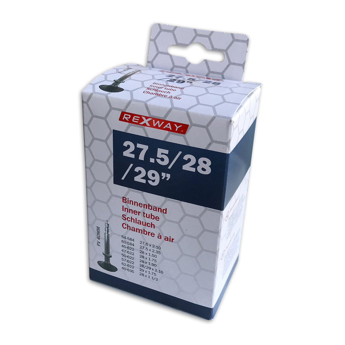 Tube intérieur du vélo Rexway 27,5 28 29 pouces SV