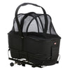 Trixie Bicycle Panier de panier à bagages large noir