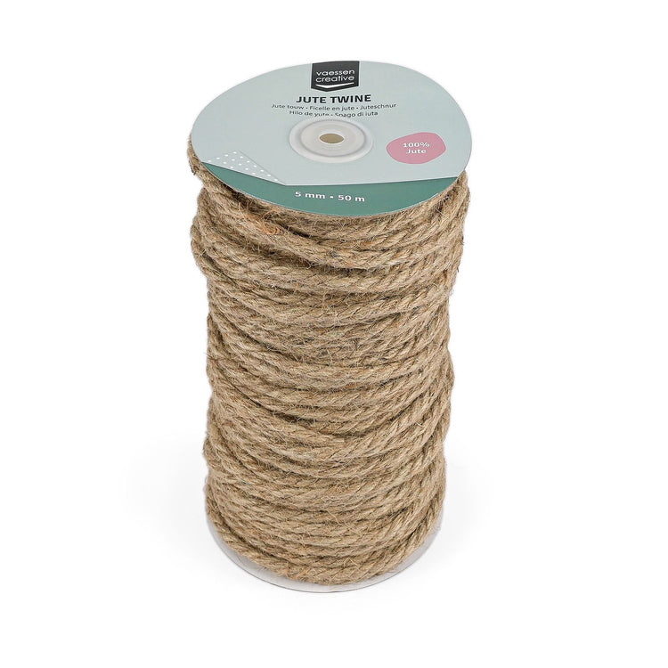 Vaessen creative • corde de jute naturel 5mmx50m