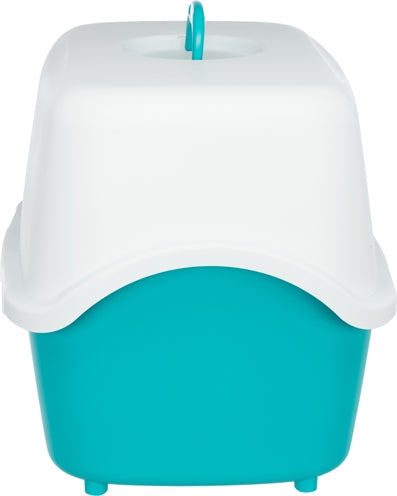 Trixie Cat Box Vico turquoise blanc