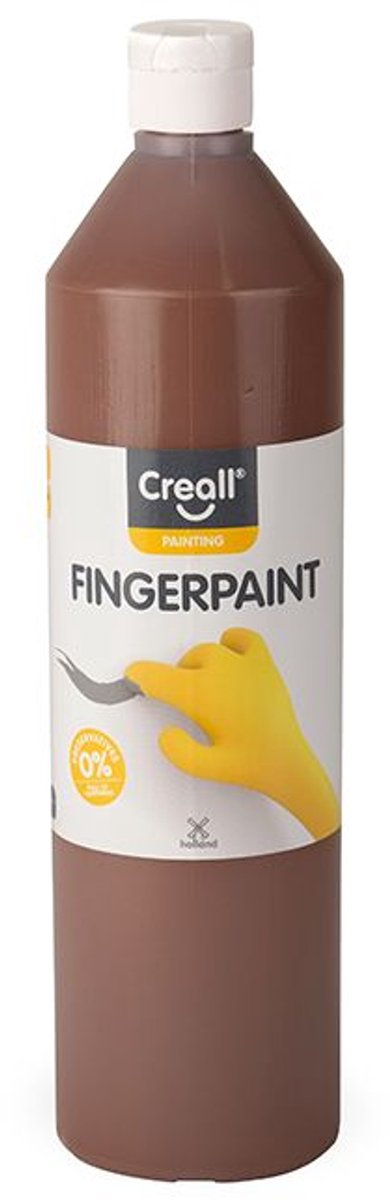Creall Finger Paint Conservation - Brown gratuit, 750 ml