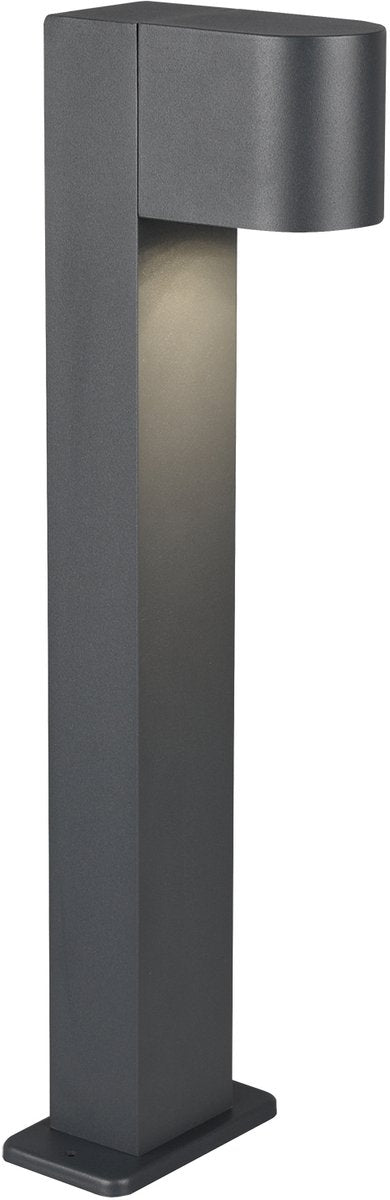 Trio roya - lampadaire - anthracite - excl. 1x gu10 4,9w - éclairage extérieur - ip44