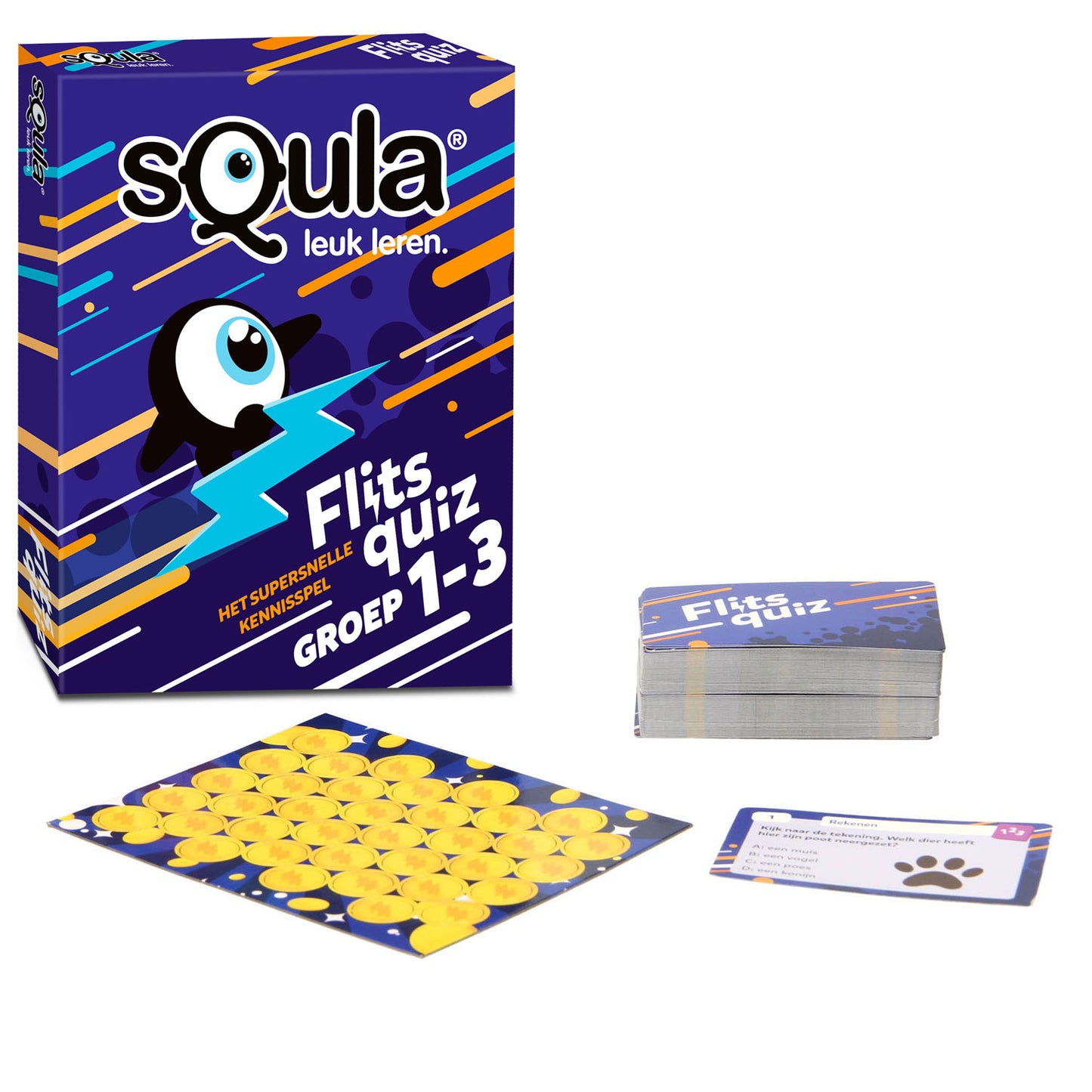 Jeux d'identité Squula Flitsquiz Groupe 1 2 3