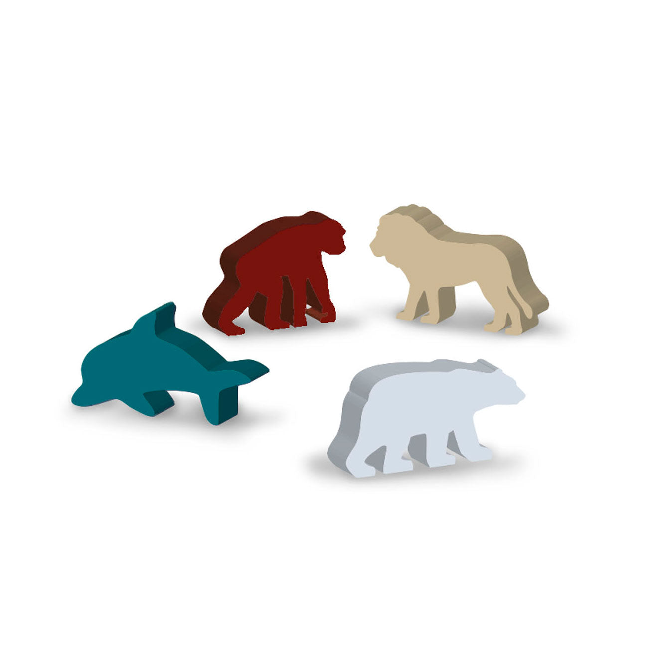 Jeux d'identité BBC Earth Animals Interactive Family Board Game