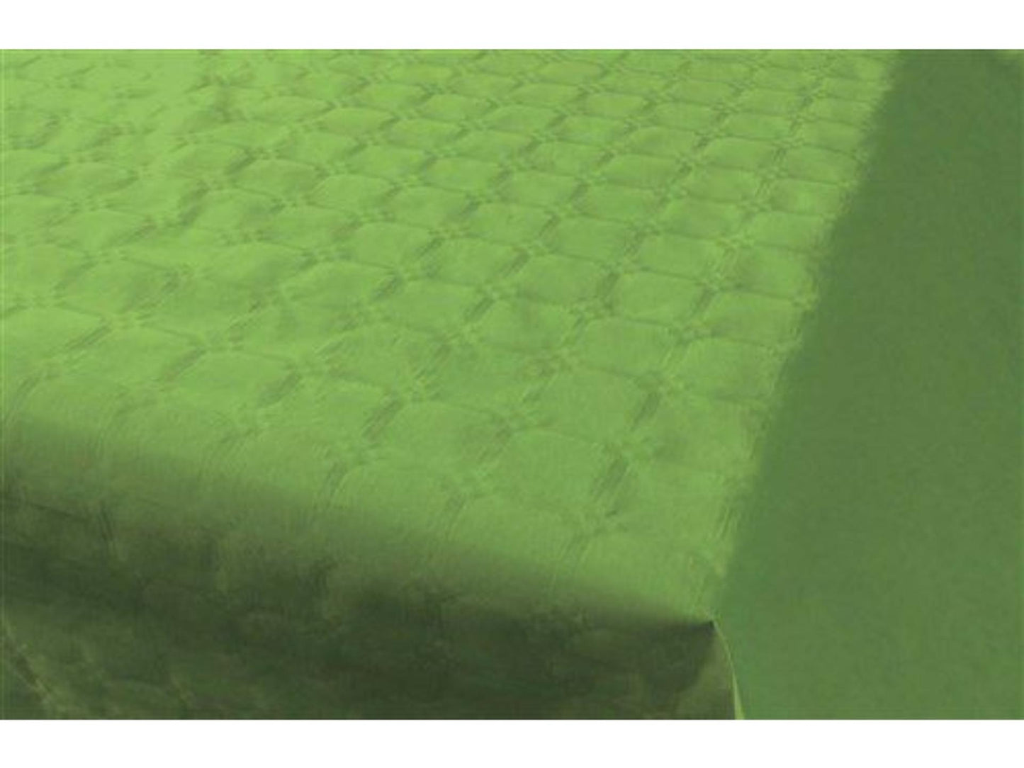 Haza nappe damassée papier 118cmx8m vert