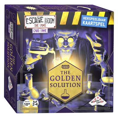 Jeux d'identité Évasion de la salle du jeu Game Game The Golden Solution