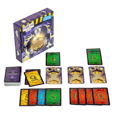 Jeux d'identité Évasion de la salle du jeu Game Game The Golden Solution