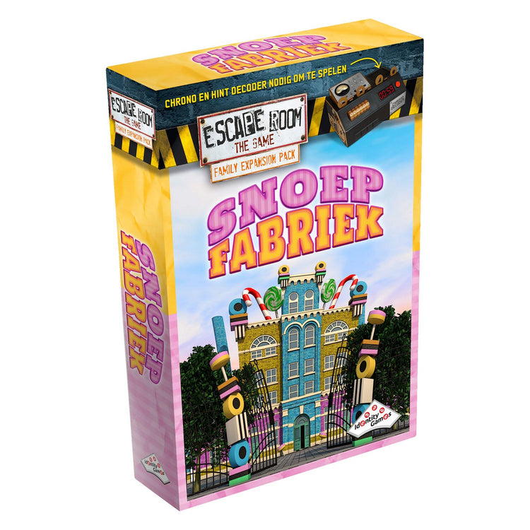 Identity Games Escape Room de l'expansion du jeu Set Family Candy Factory