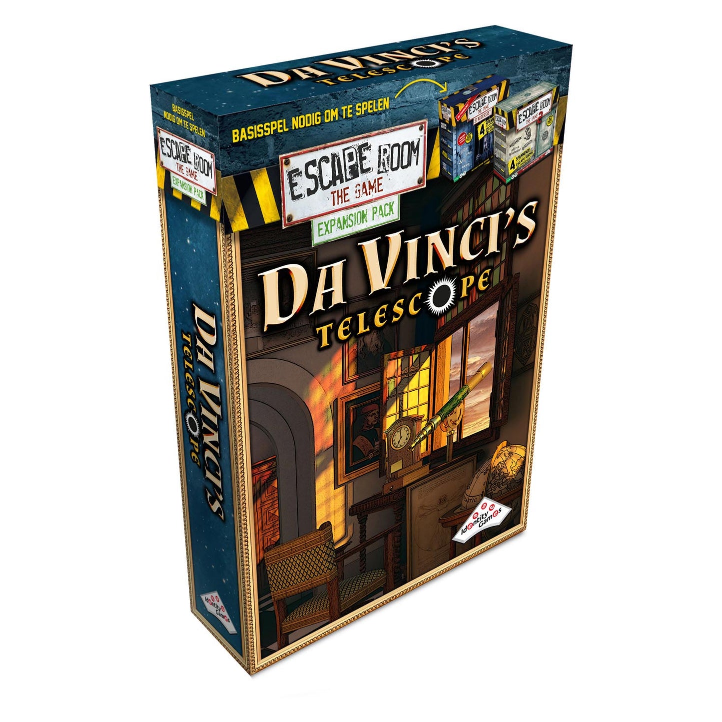 Identity Games Escape Room L'extension du jeu Set Da Vinci