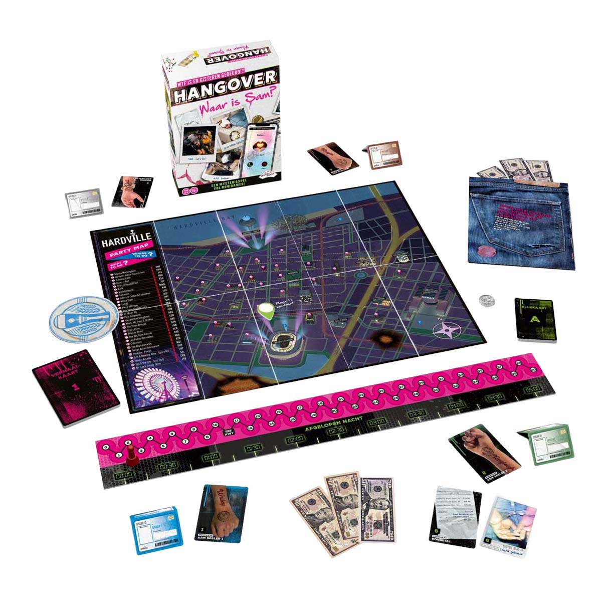 Jeux d'identité le jeu mystère de la gueule de bois - 2 à 4 joueurs