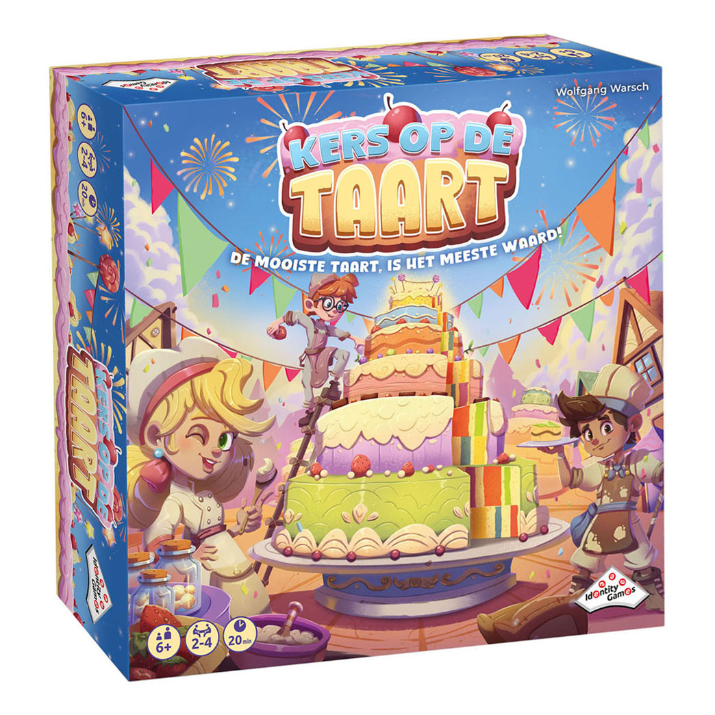 Jeux d'identité internationaux Cerise sur le gâteau - un jeu d'enfant - êtes-vous le meilleur pâtissier ?