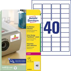 Etiquettes multifonctions avery zweckform l614020 800 pièces