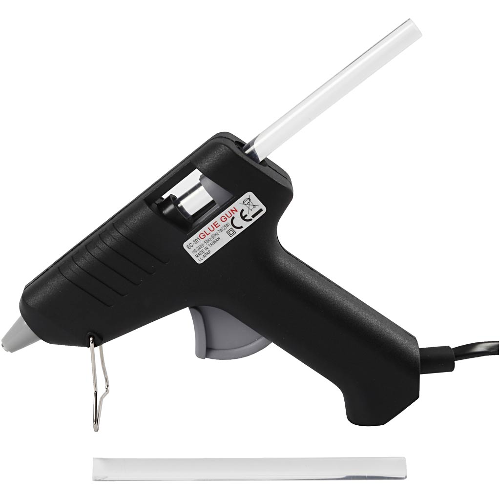 Mini pistolet à colle Creativ company, 170 °c - haute température, env. Cordon de 150 cm, ue, 1 pièce