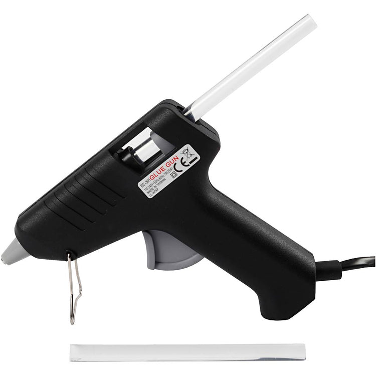 Mini pistolet à colle Creativ company, 170 °c - haute température, env. Cordon de 150 cm, ue, 1 pièce