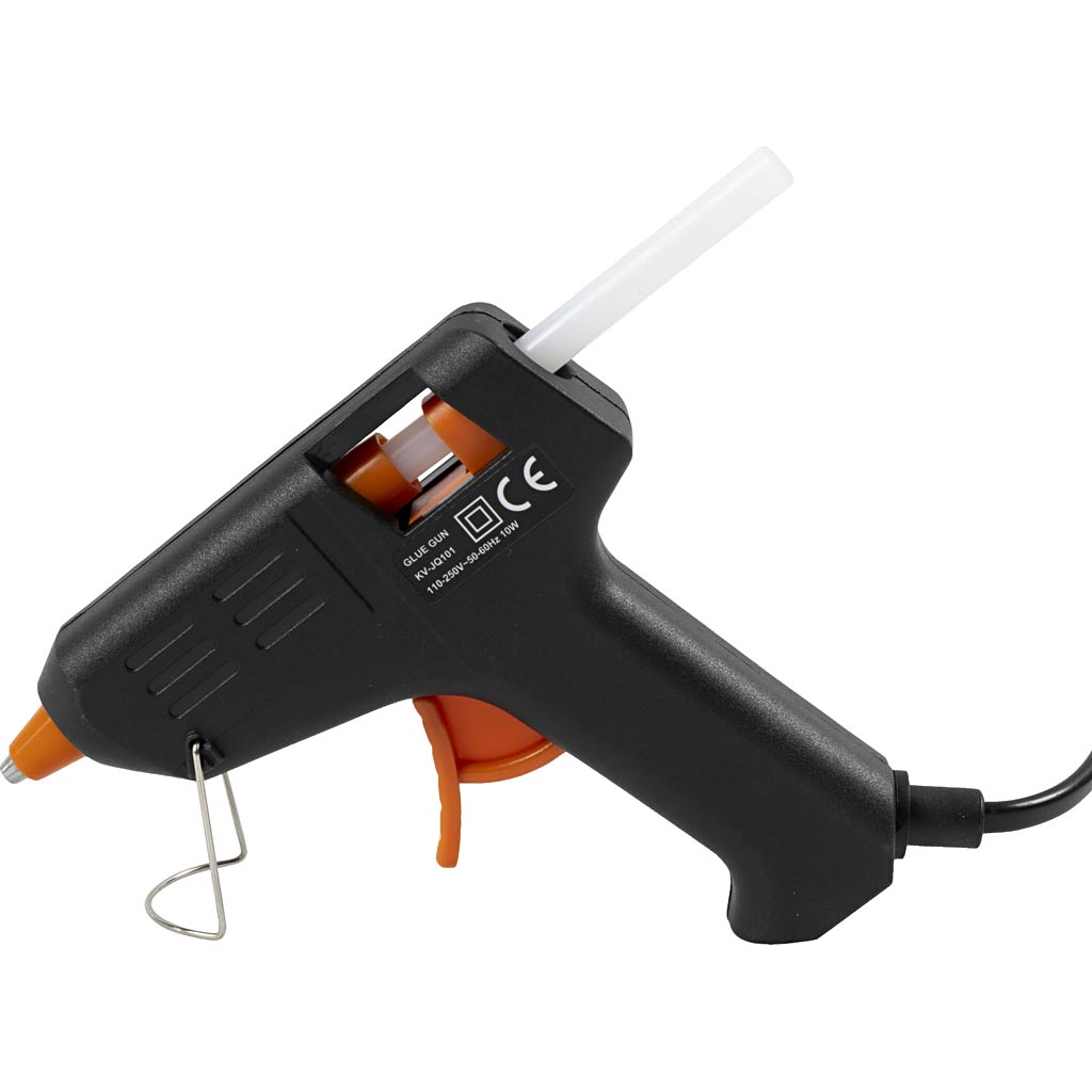 Mini pistolet à colle Creativ company, 130 °c - basse température, env. Cordon de 150 cm, ue, 1 pièce