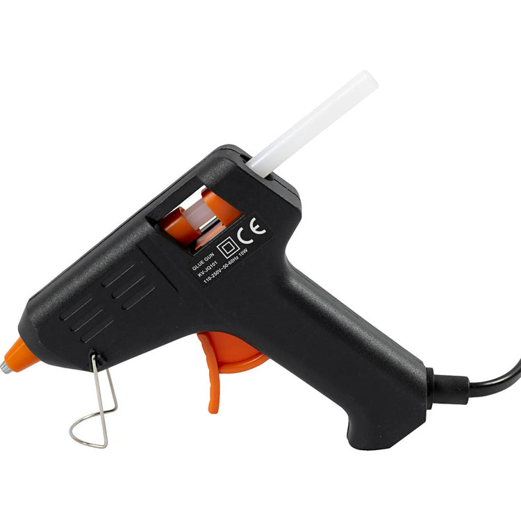 Mini pistolet à colle Creativ company, 130 °c - basse température, env. Cordon de 150 cm, ue, 1 pièce