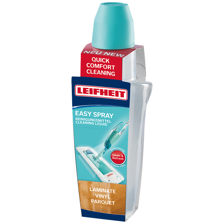 Leifheit 1061625 - nettoyant facile en spray pour vinyle stratifié | 4 pièces