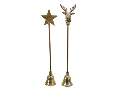 Extincteur de bougie Decoris aluminium doré