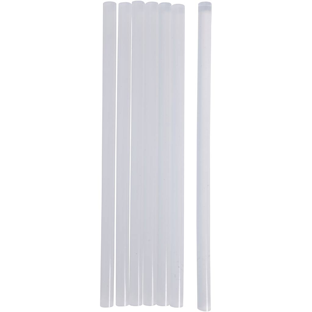 Recharges pour pistolet à colle Creativ company maxi, l: 25 cm, d 11 mm, 7 pièces 1 boîte