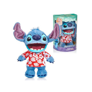 Disney Hawaïen Chatty Stitch Deluxe Puppetronic 32 cm