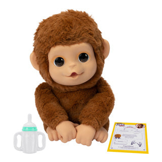 Moose Toys Littel Live Pets My Baby Monkey Play Figure