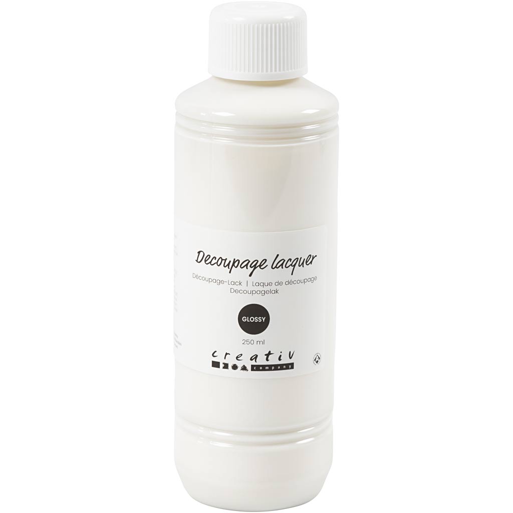 Laque de découpage Creativ company, brillante, 250 ml 1 bouteille