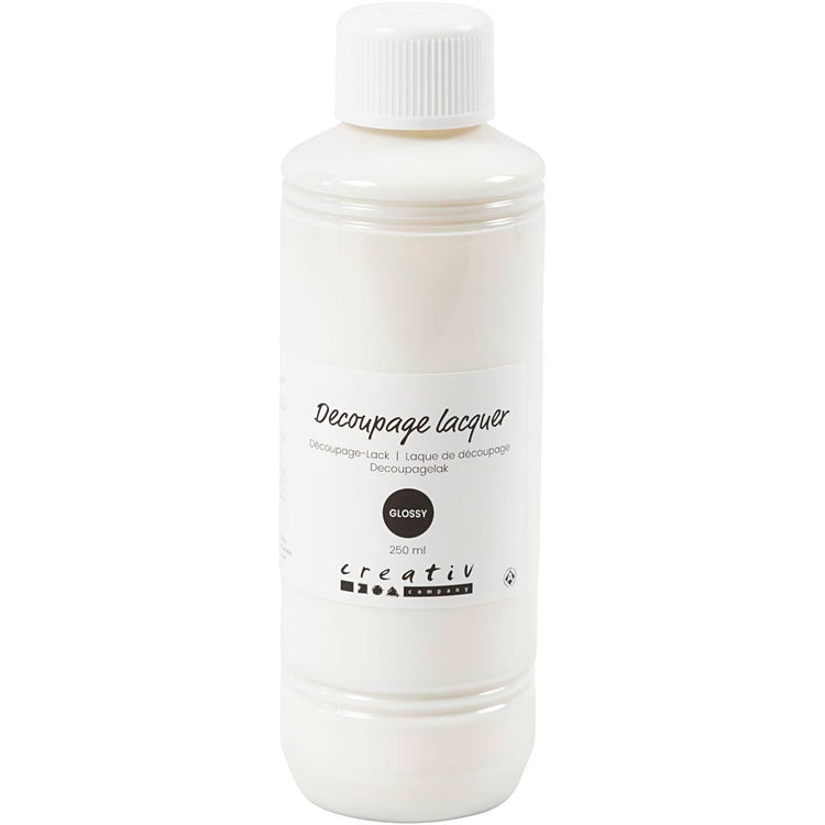 Laque de découpage Creativ company, brillante, 250 ml 1 bouteille