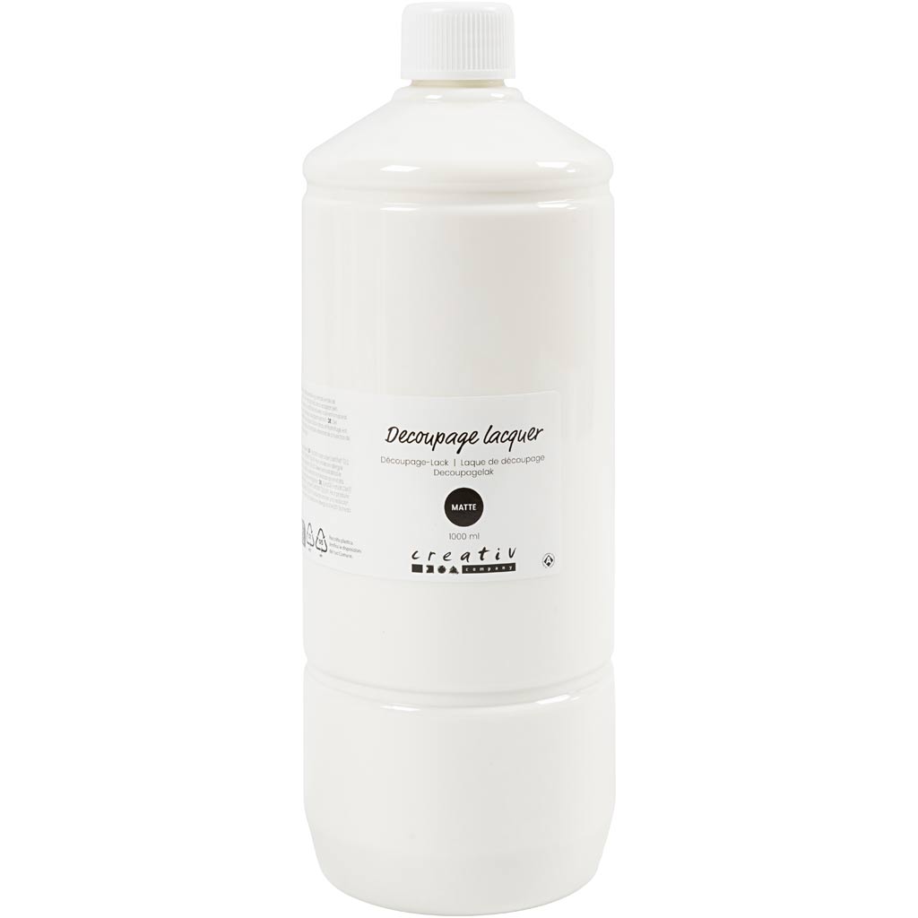 Laque de découpage Creativ company, mate, 1000 ml 1 bouteille