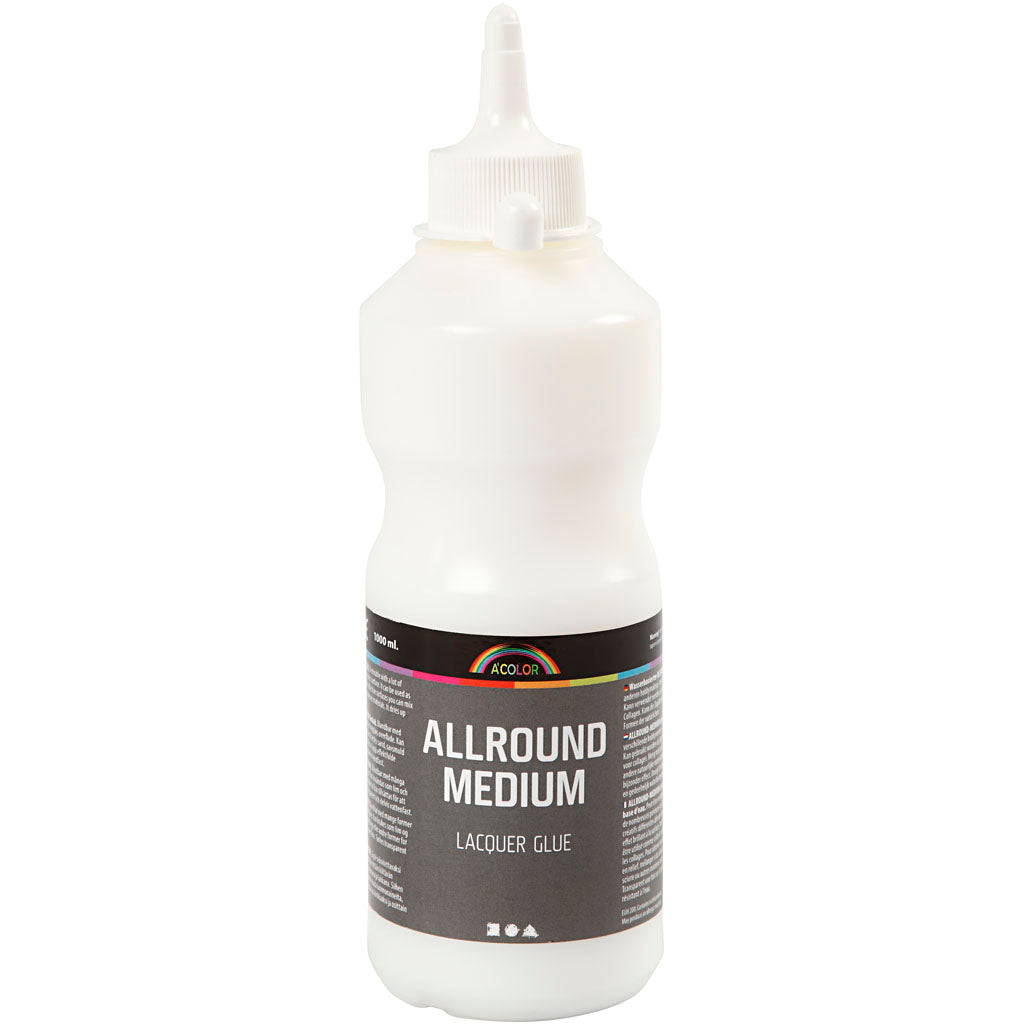 Laque adhésive moyenne polyvalente A-color, 500 ml 1 flacon