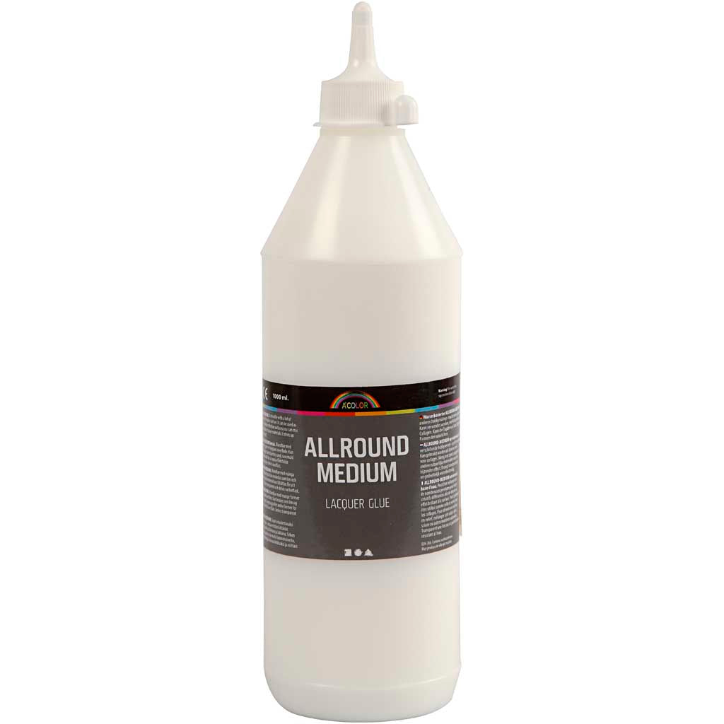 Laque adhésive moyenne polyvalente A-color, 1000 ml 1 flacon
