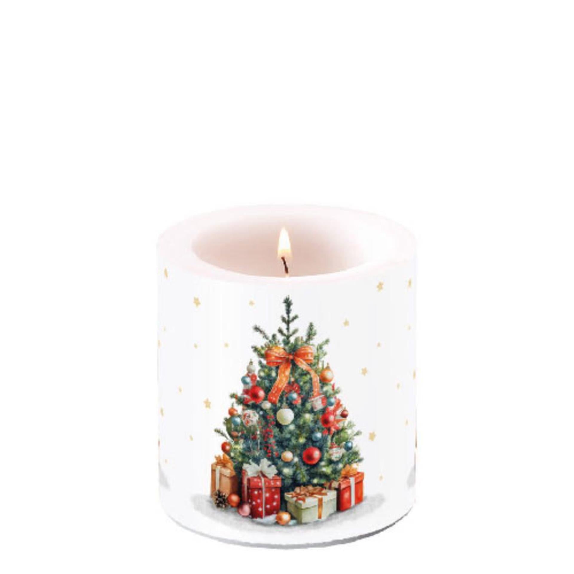 Bougie d'ambiance petit sapin de Noël