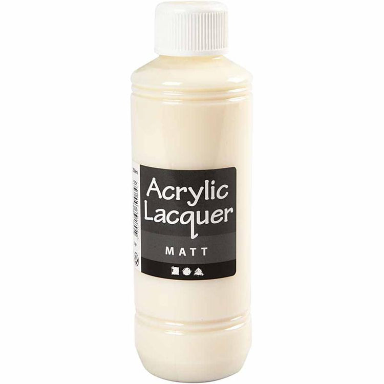 Laque acrylique Creativ company, mate, 250 ml 1 bouteille