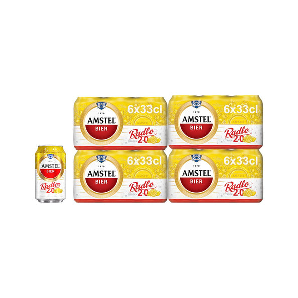 Amstel radler 2,0% canette (24x 33cl)