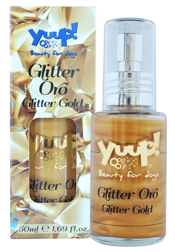Yuup! Fashion Glitter Gold Dog Perfume