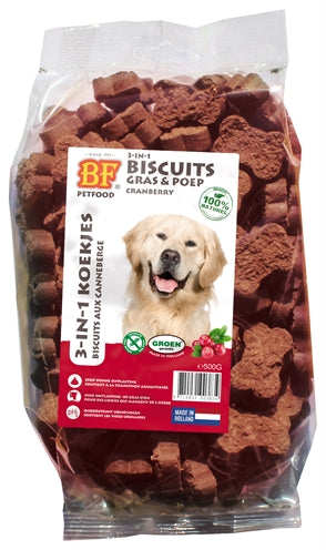 Biofood 3 biscuits pour chiens en 1