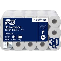 Papier toilette Tork T4 universel 2 couches blanc