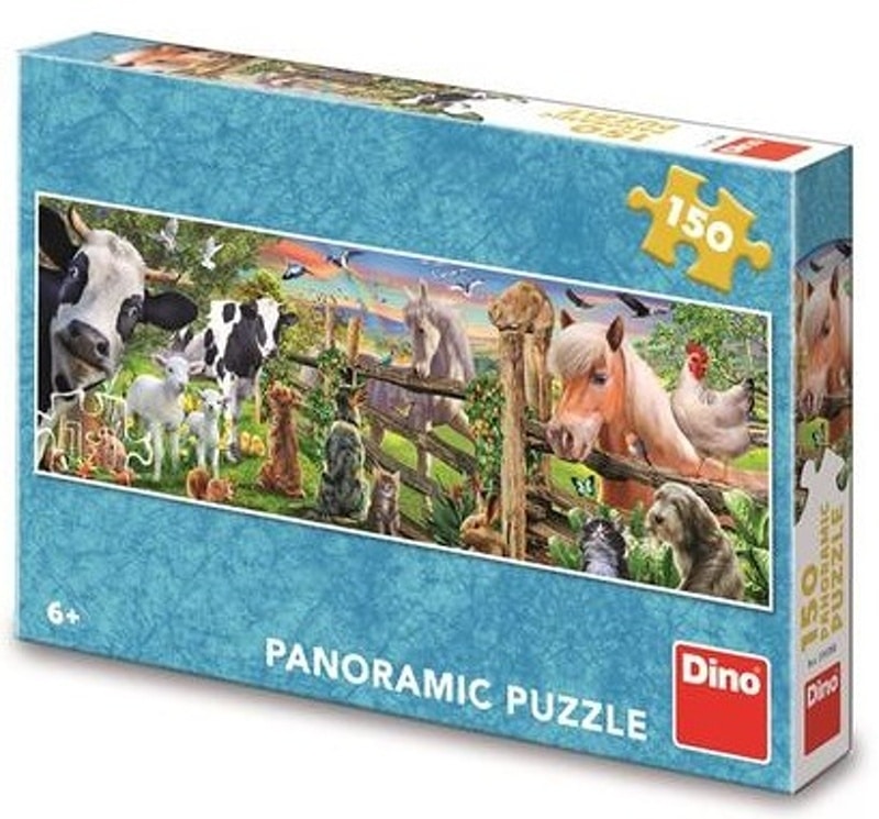 Puzzle Animaux de la ferme 150 pièces