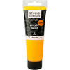 Peinture acrylique Creall Studio, semi-opaque, jaune chaud (07), 120 ml 1 flacon