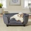Enchanted Pet Enchanted Dog Panier canapé Coco Gris foncé