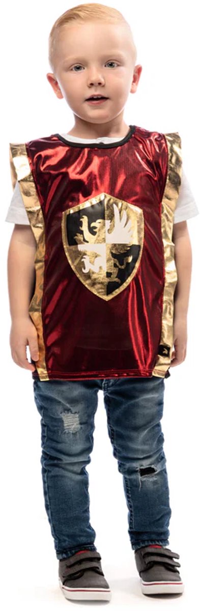 Petites aventures - ensemble d'habillage chevalier rouge - taille s m (86-104)