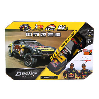 Voiture radiocommandée Dynatech Peugeot 1:16 2.4G 3008 DKR Loeb 19