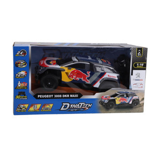 Dynatech Auto à contrôlée radiographique Peugeot 1:16 2,4G 3008 DKR Maxi