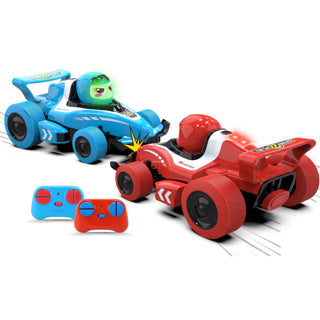 Gear2play r c formule 1 pare-chocs néon autos tamponneuses 2 en 1