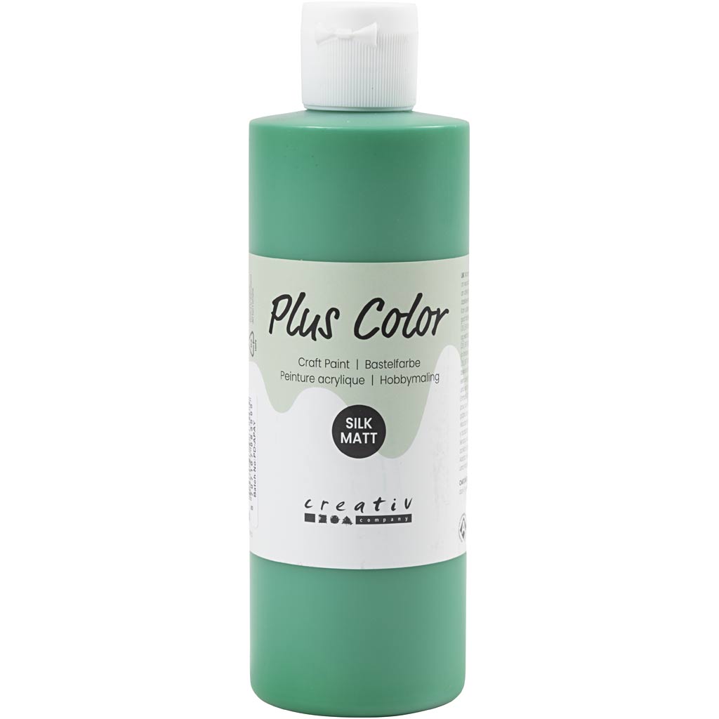 Peinture acrylique Plus Color, vert brillant, 250 ml 1 flacon