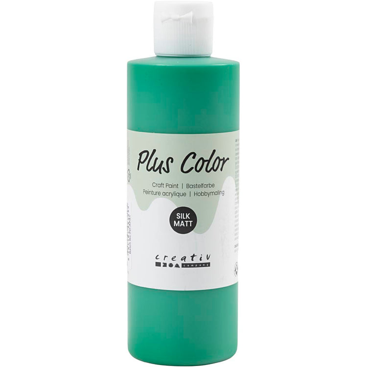 Peinture acrylique Plus Color, vert brillant, 250 ml 1 flacon