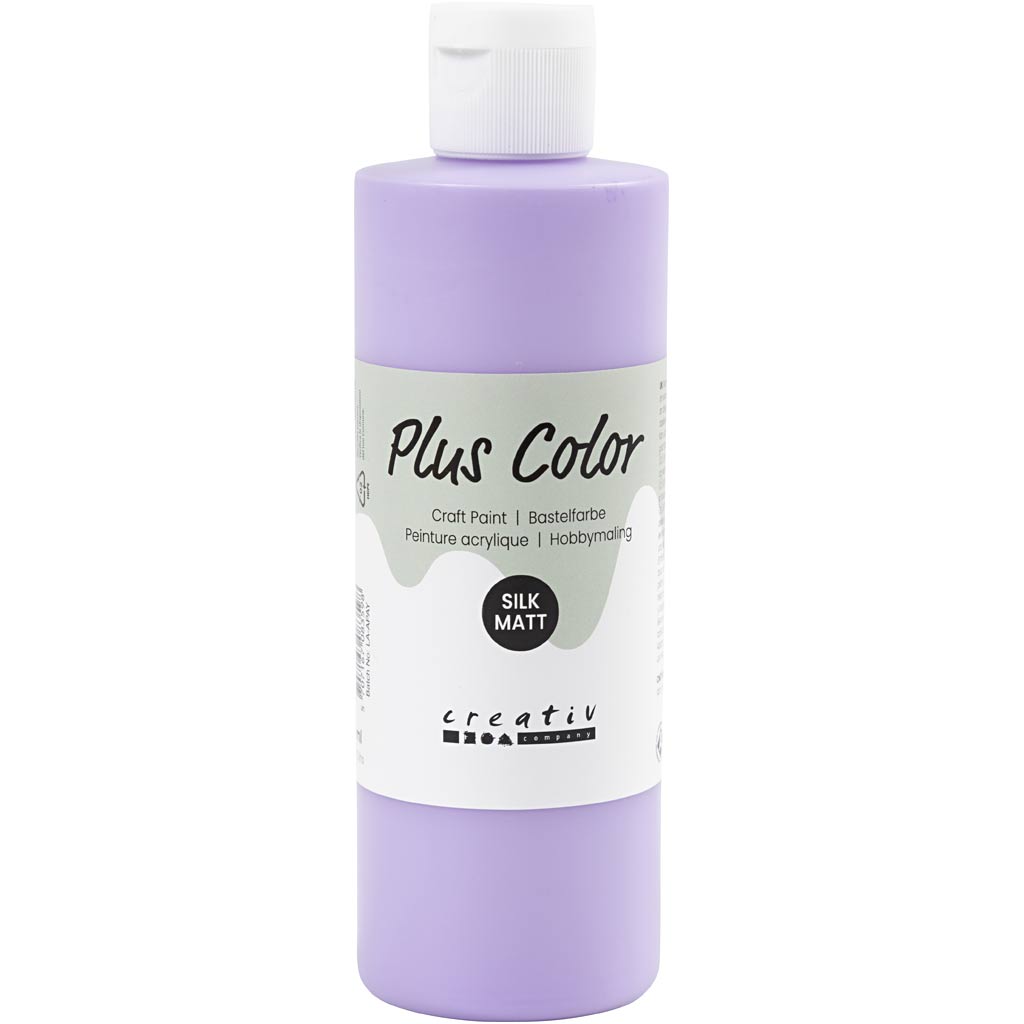 Peinture acrylique Plus Color, violet, 250 ml 1 bouteille