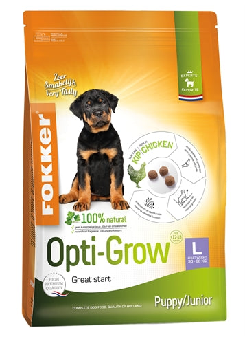 Fokker Opti-Grow chiot junior grand