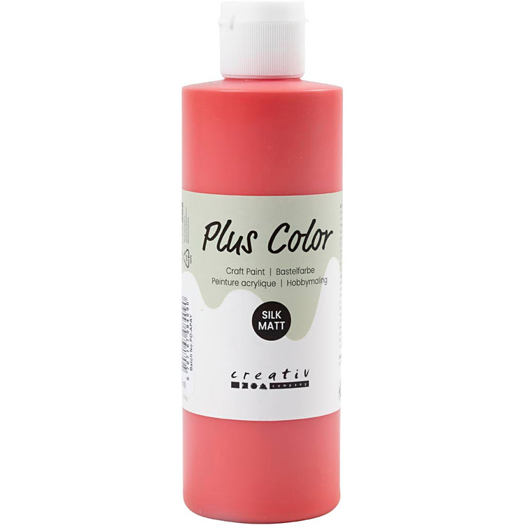 Peinture acrylique Plus Color, rouge cramoisi, 250 ml 1 flacon